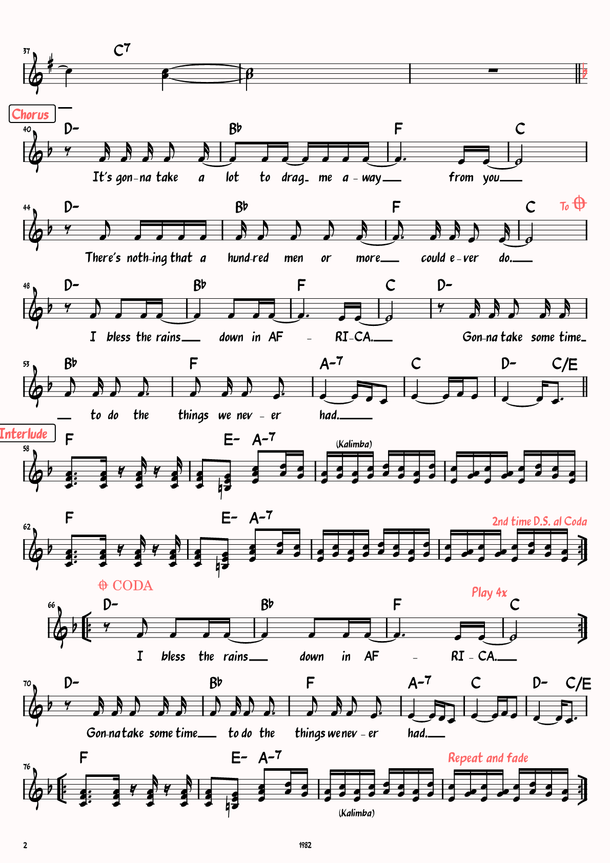 Sheet Music