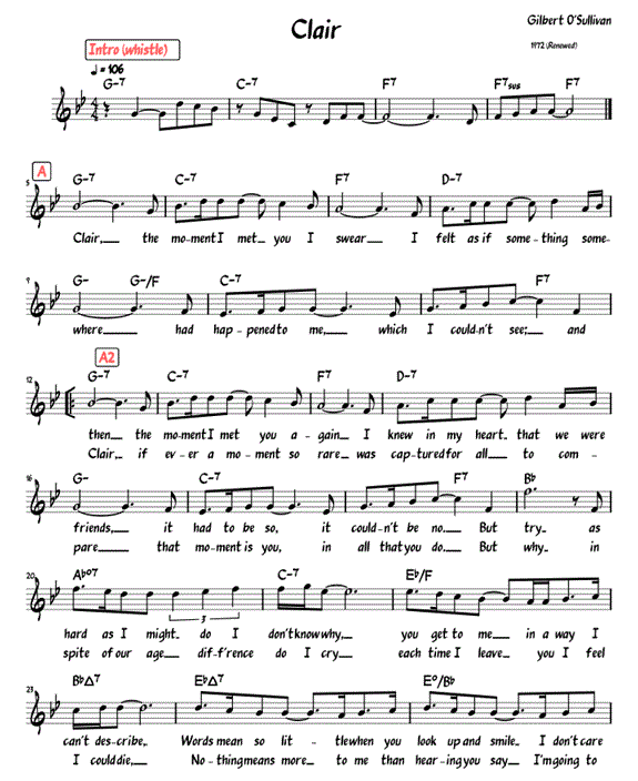 Sheet Music