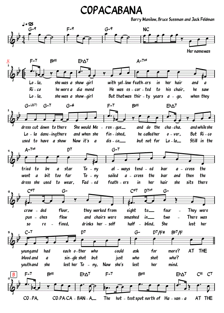 Sheet Music
