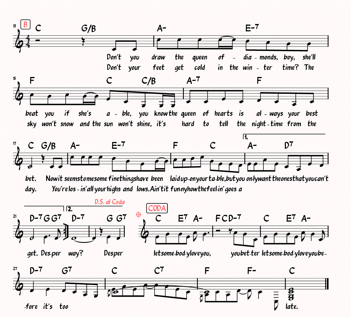 Sheet Music