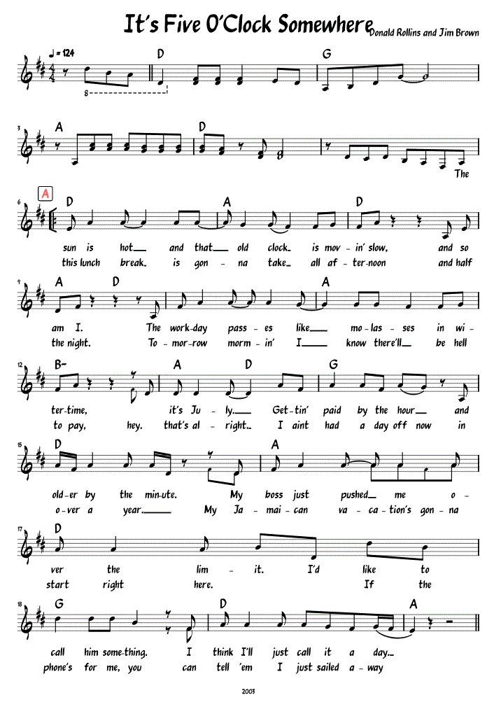 Sheet Music