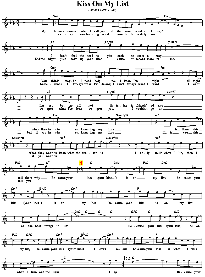Sheet Music