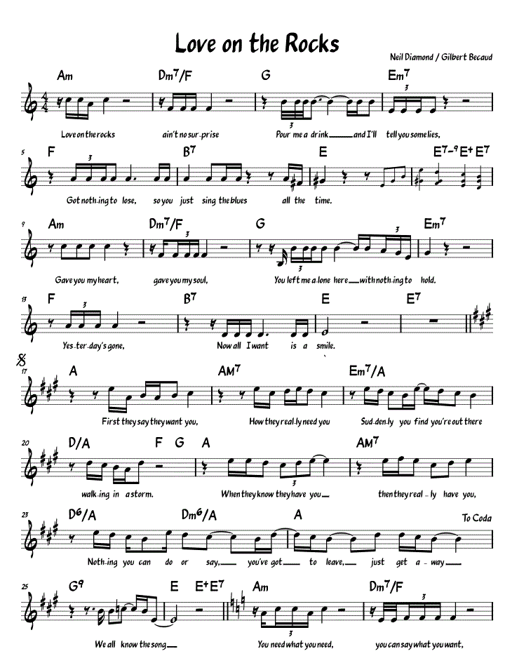 Sheet Music