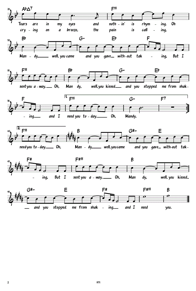 Sheet Music