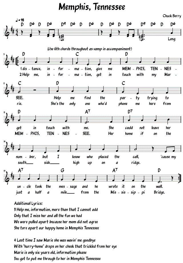 Sheet Music