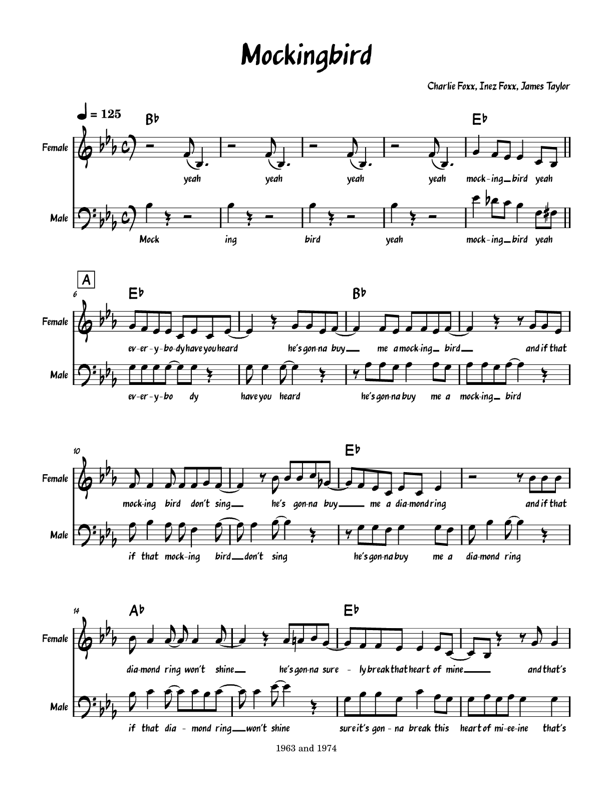 Sheet Music