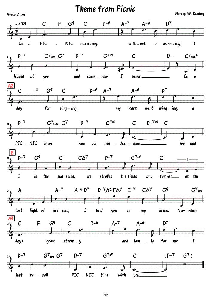 Sheet Music