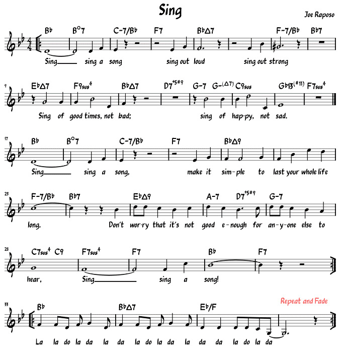 Sheet Music