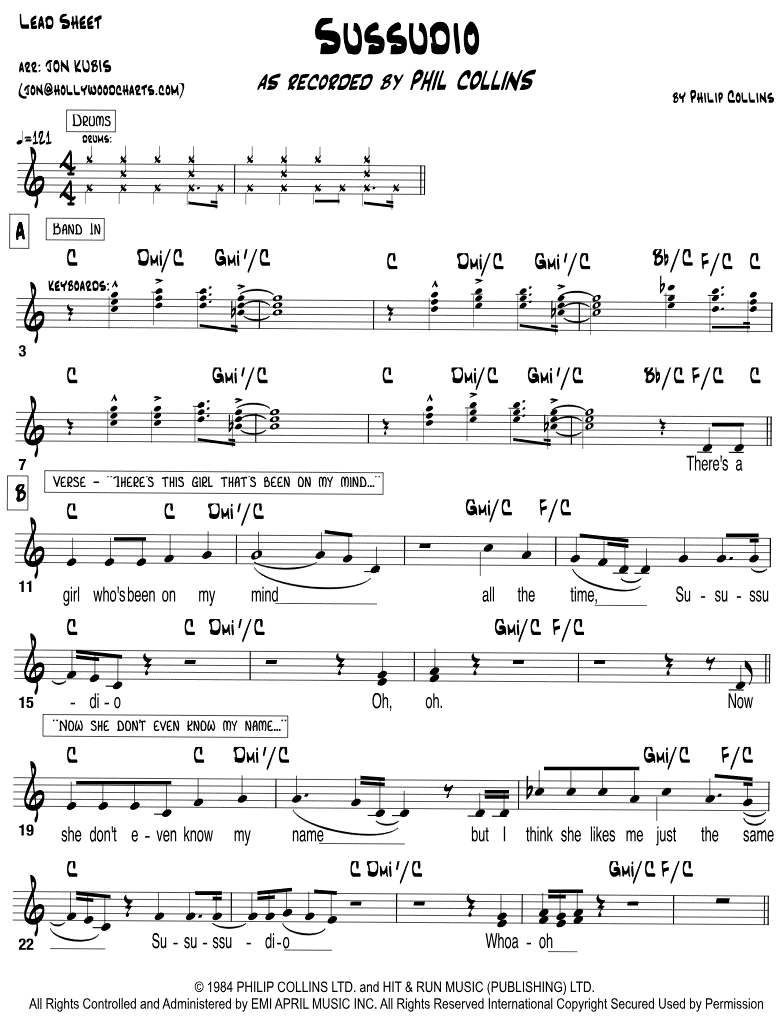 Sheet Music