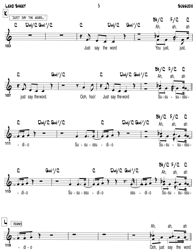 Sheet Music