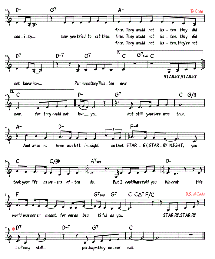 Sheet Music