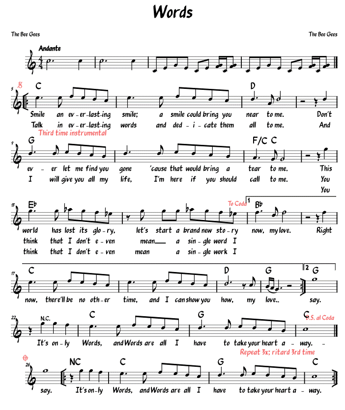 Sheet Music