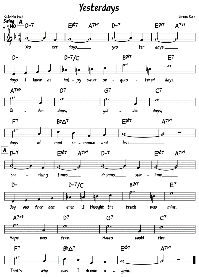 Sheet Music