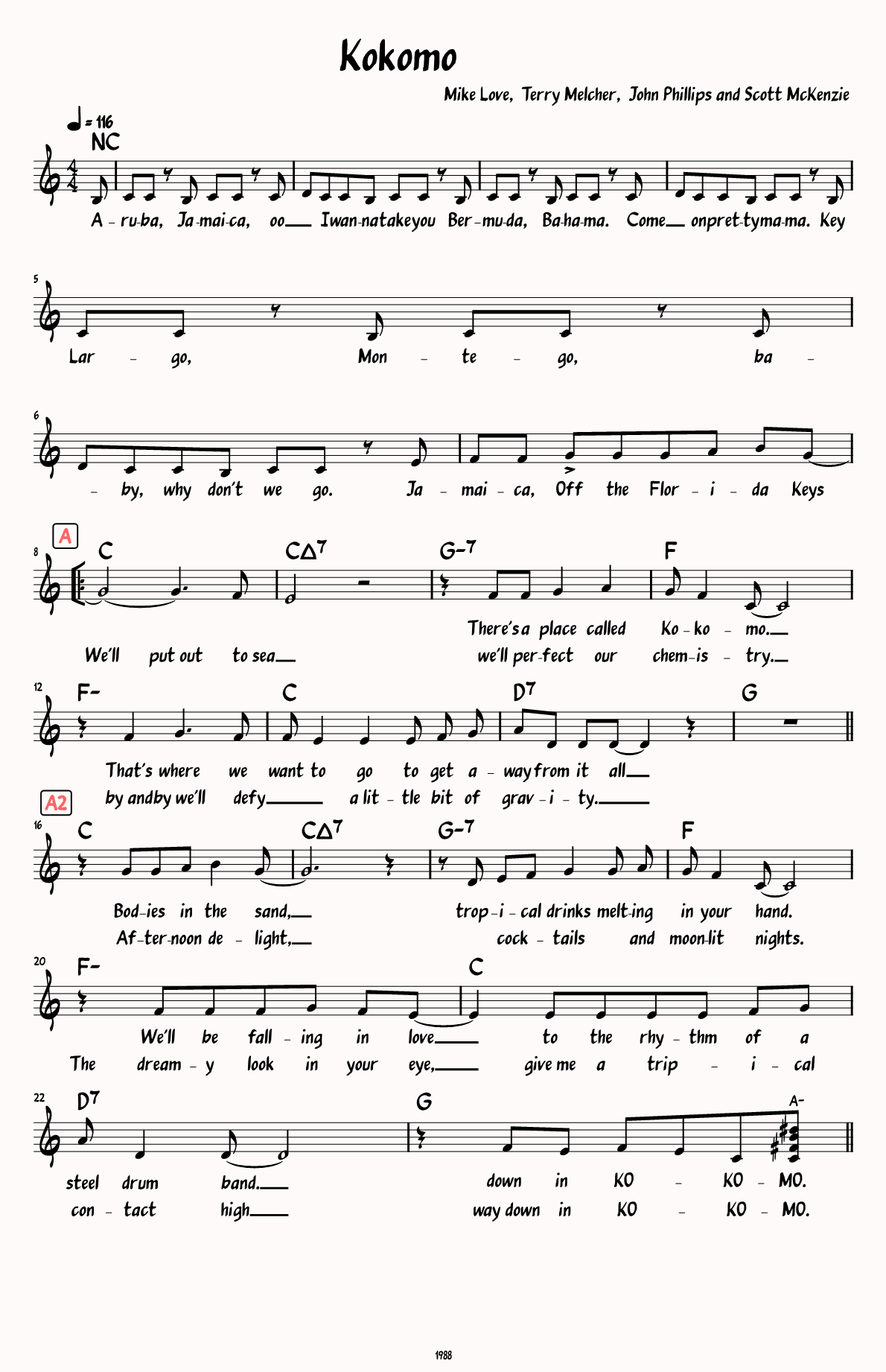 Sheet Music