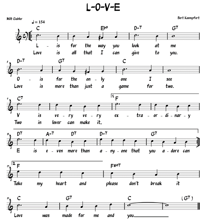 Sheet Music