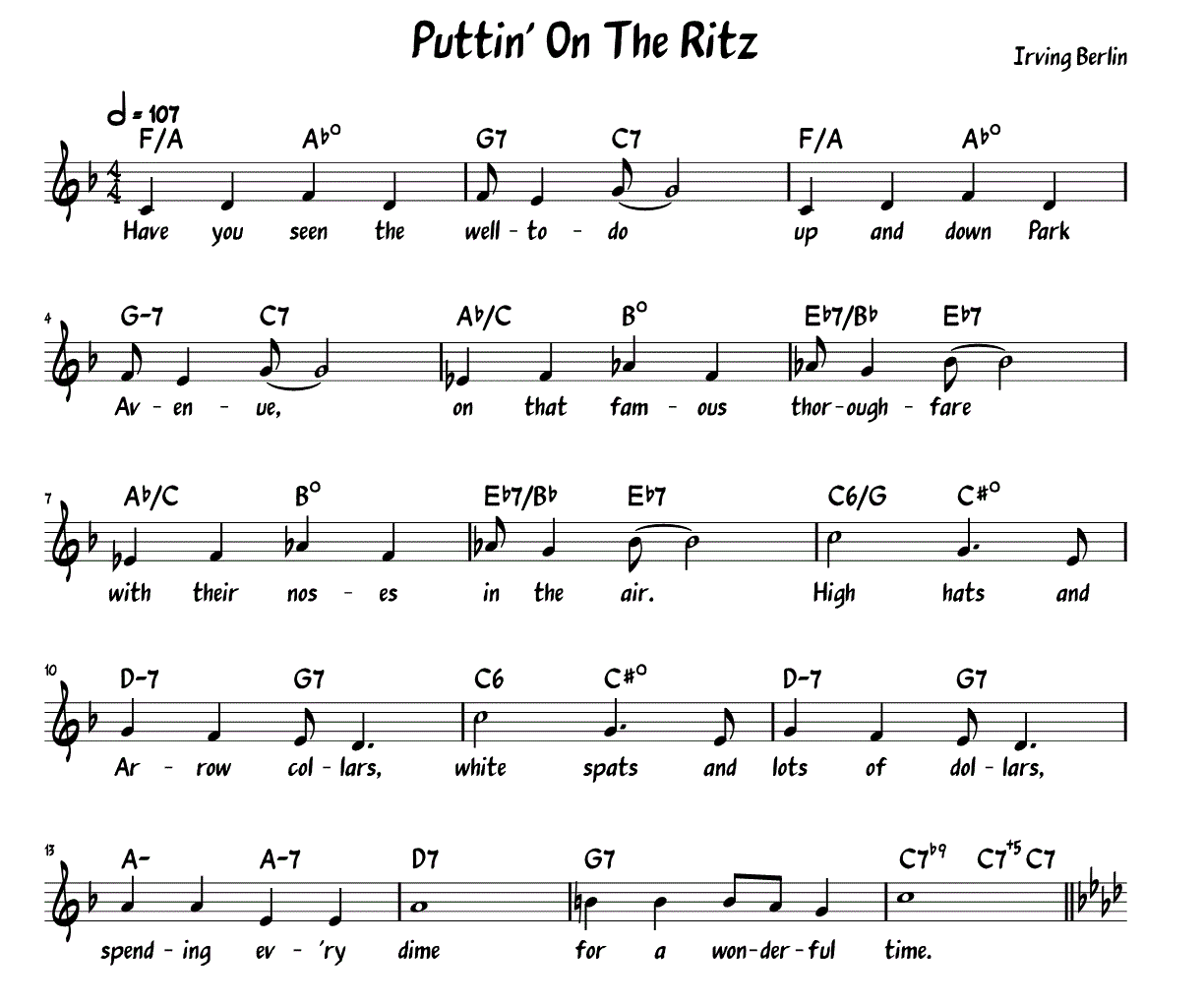 Sheet Music