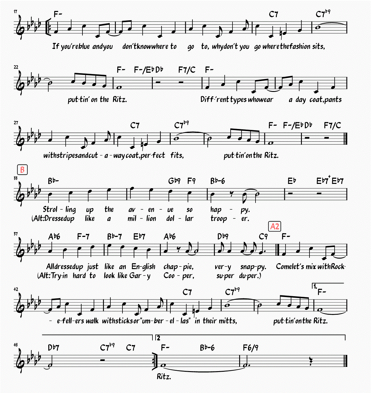 Sheet Music