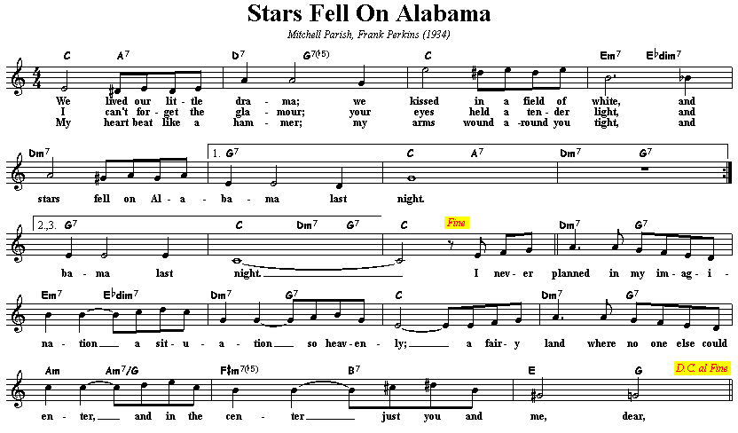 Звездный перевод. Stars fell on Alabama Ноты. Stars fell on Alabama. Stars fell on Alabama Ноты для контрабаса.
