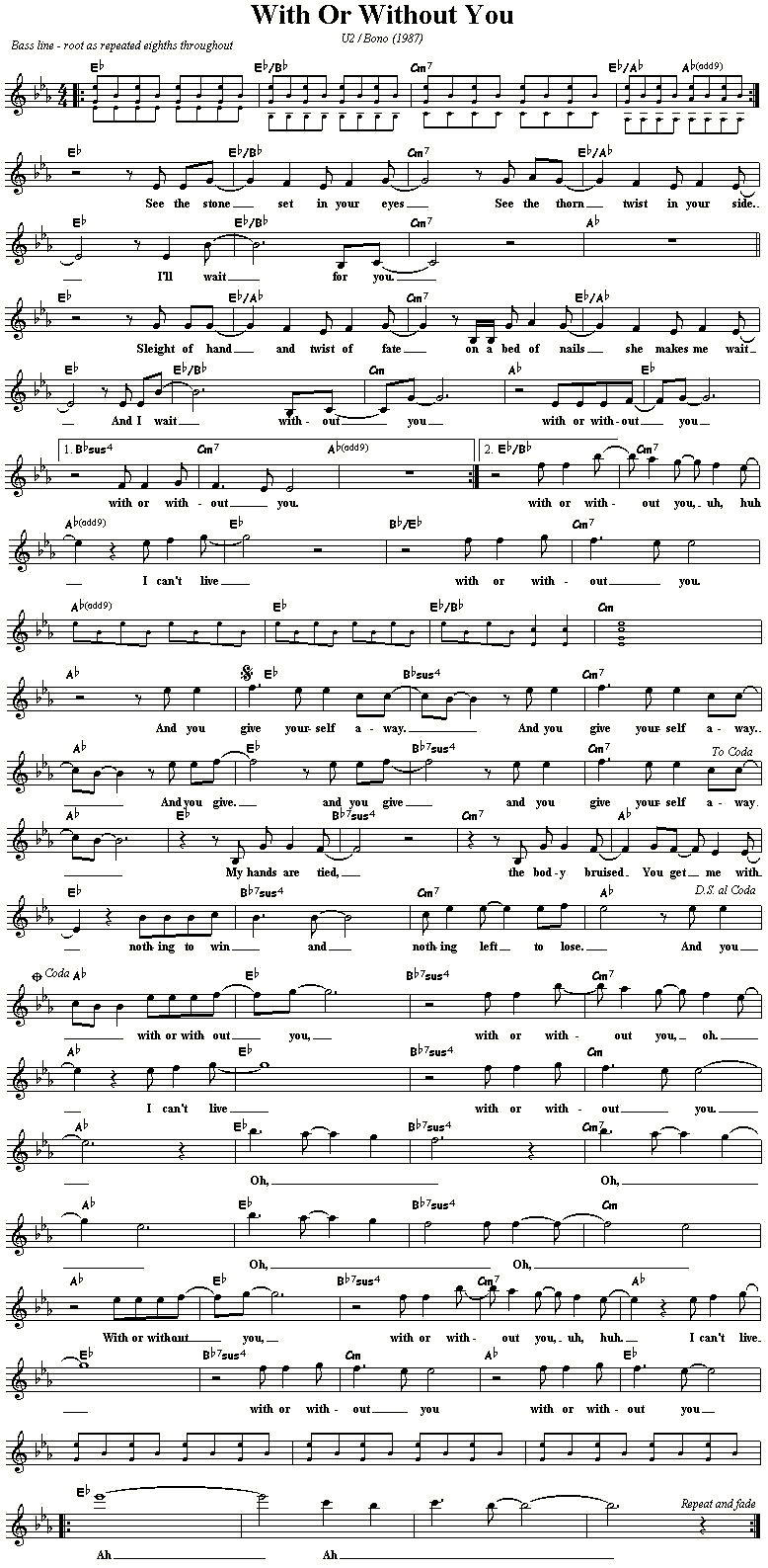 Sheet Music